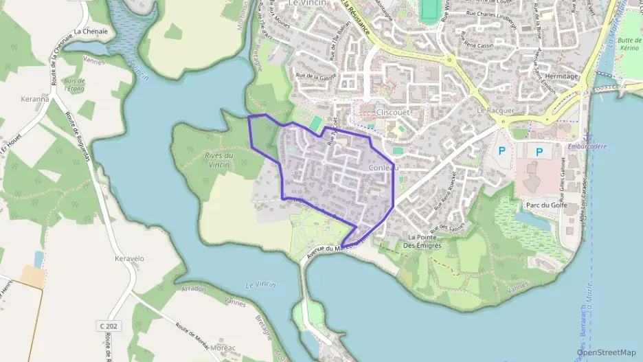 Appartement 48 m² deux pieces à vendre à Vannes