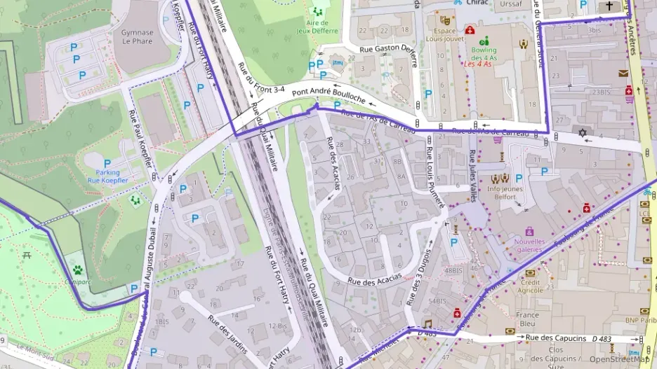 Appartement 47 m² deux pieces à vendre à Belfort Appartement 47 m² deux pieces à vendre à Belfort