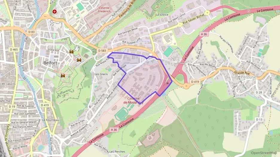 Appartement 82 m² quatre pièces à vendre à Belfort