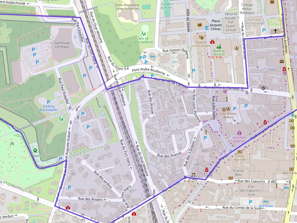 Appartement 23 m² une piece à vendre à Belfort