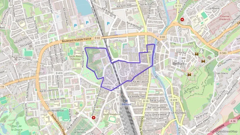 Appartement 23 m² une piece à vendre à Belfort Appartement 23 m² une piece à vendre à Belfort