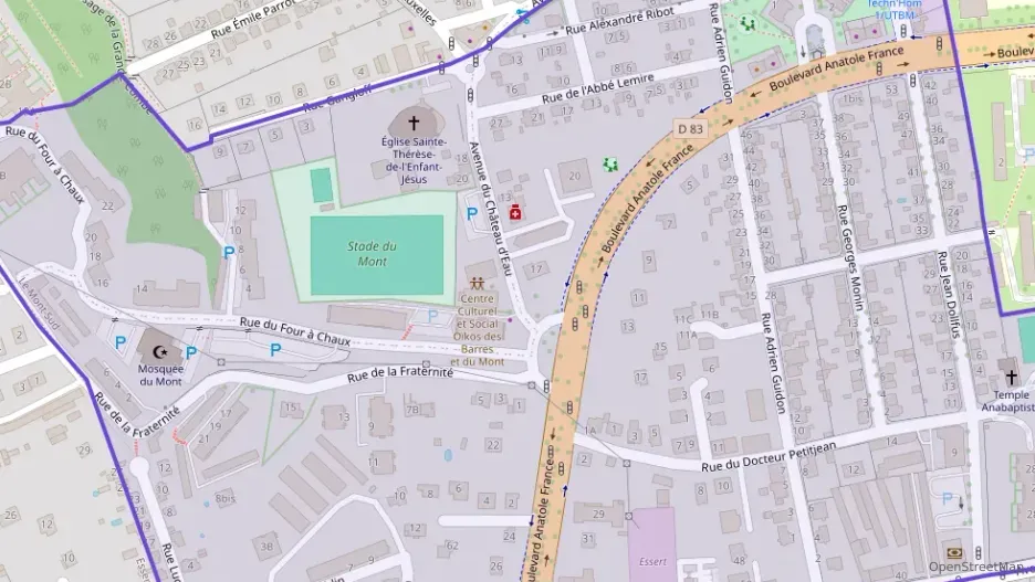 Appartement 61 m² trois pièces à vendre à Belfort