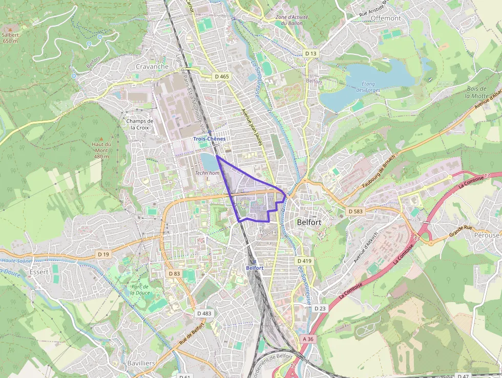 Appartement 27 m² une piece à vendre à Belfort