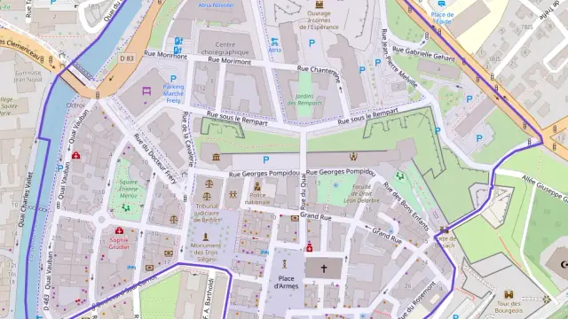 Appartement 108 m² quatre pièces à vendre à Belfort