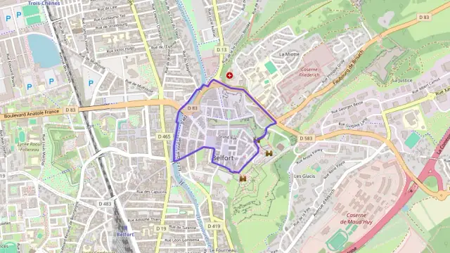 Appartement 108 m² quatre pièces à vendre à Belfort