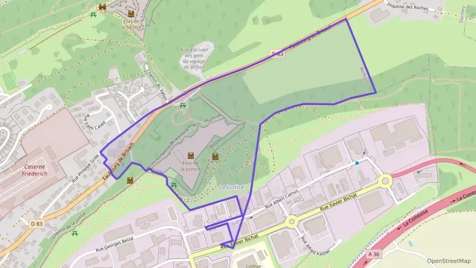 Appartement 91 m² quatre pièces à vendre à Belfort