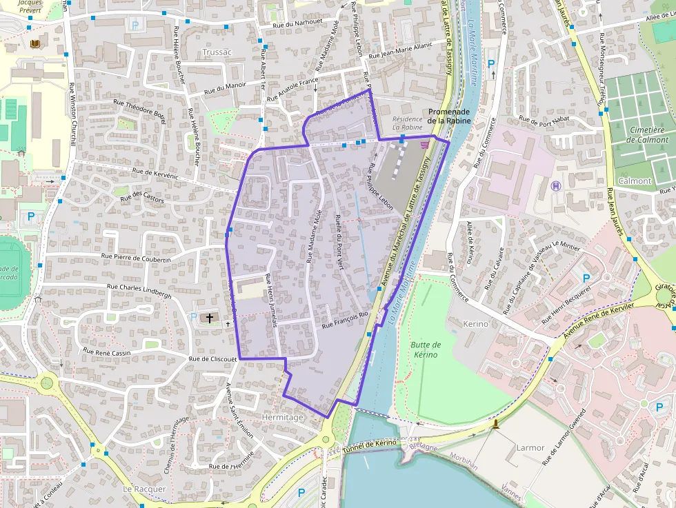 Appartement 66 m² quatre pièces à vendre à Vannes