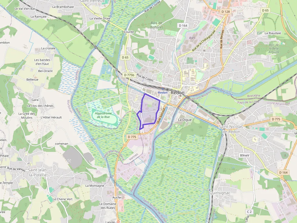 Appartement 70 m² trois pièces à vendre à Redon