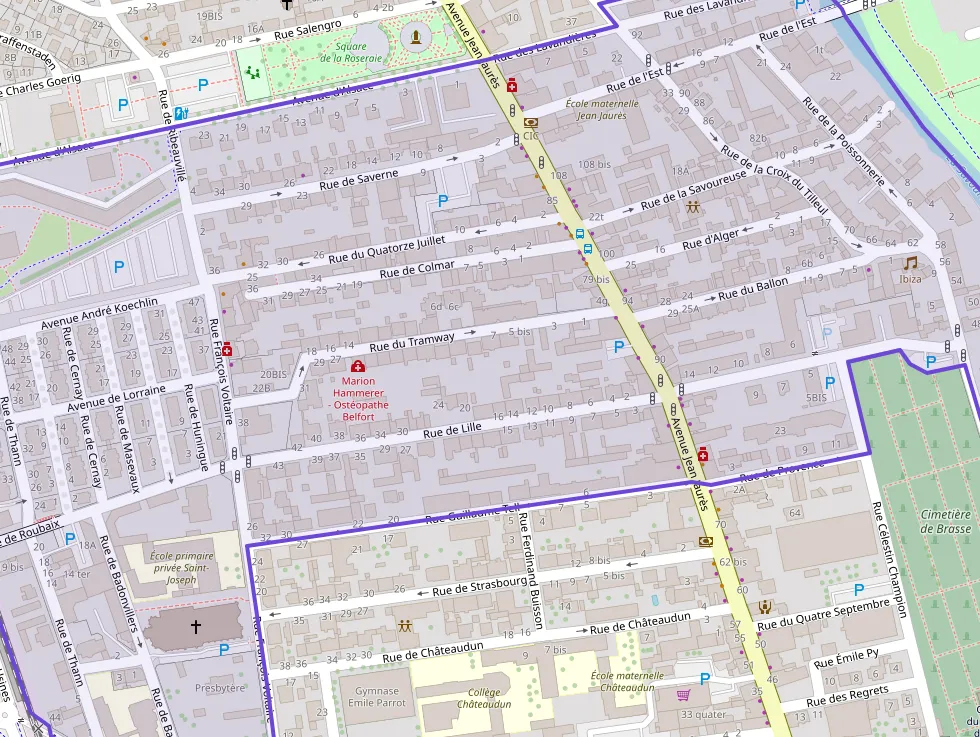 Appartement 61 m² trois pièces à vendre à Belfort