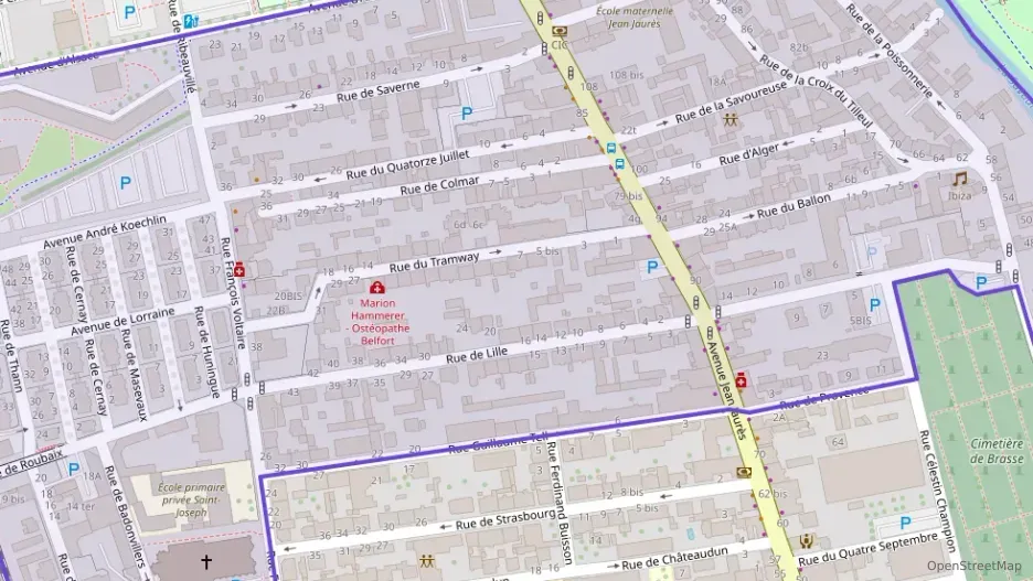 Appartement 95 m² quatre pièces à vendre à Belfort Appartement 95 m² quatre pièces à vendre à Belfort