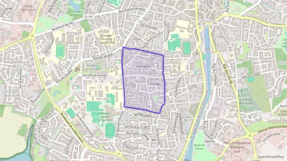 Appartement 72 m² trois pièces à vendre à Vannes