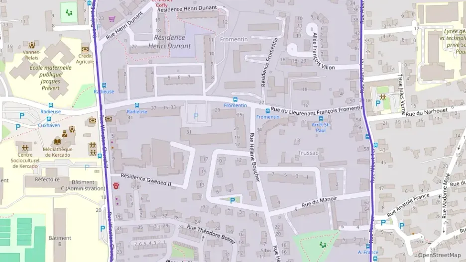 Appartement 55 m² deux pieces à vendre à Vannes Appartement 55 m² deux pieces à vendre à Vannes