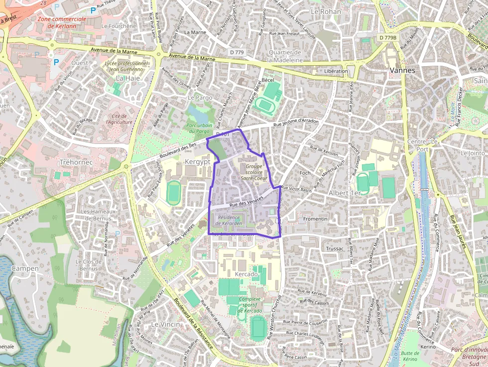 Appartement 31 m² deux pieces à vendre à Vannes