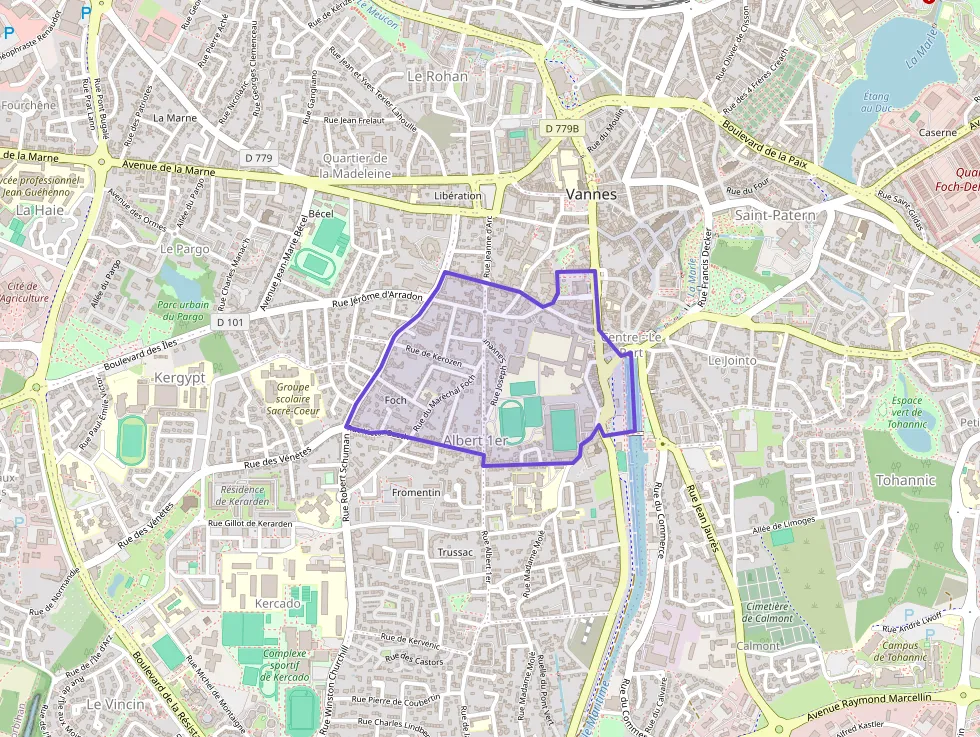 Appartement 33 m² une piece à vendre à Vannes