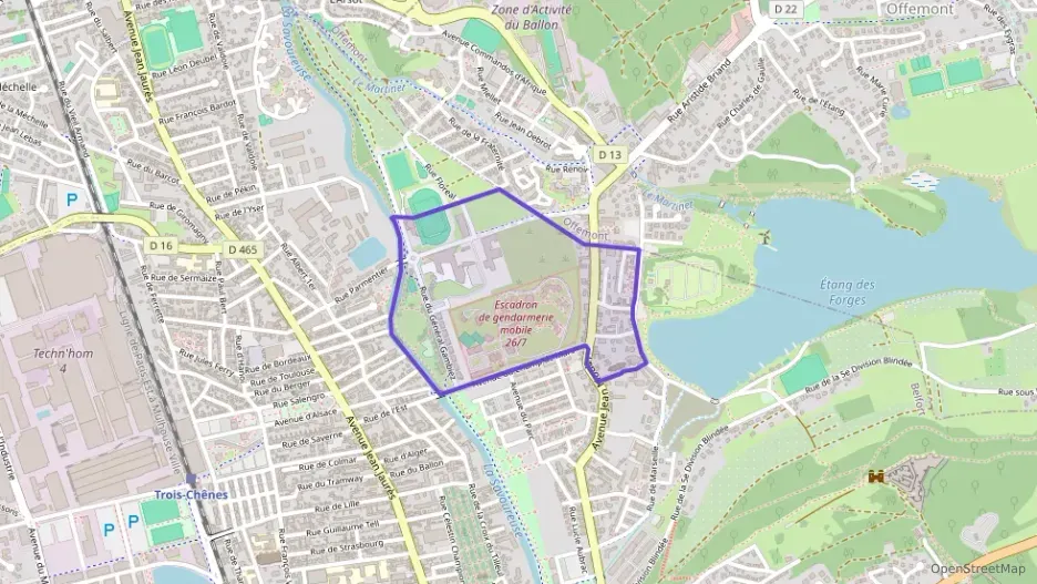 Appartement 35 m² une piece à vendre à Belfort