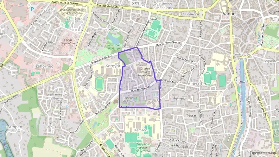Appartement 75 m² trois pièces à vendre à Vannes