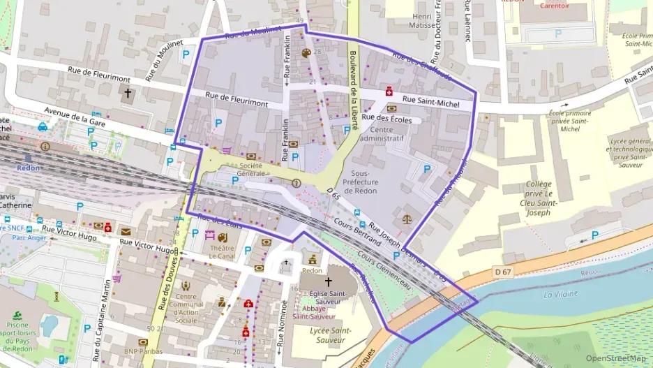 Appartement 57 m² trois pièces à vendre à Redon