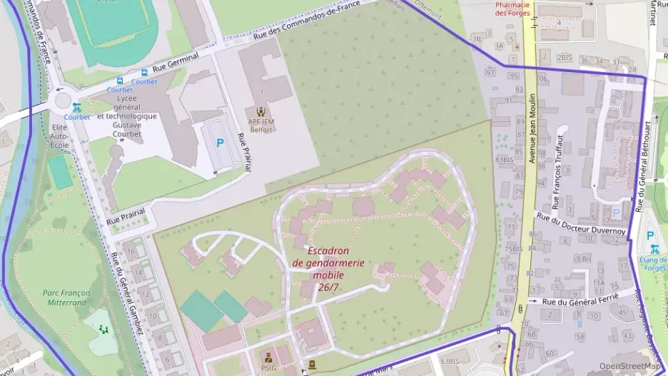 Appartement 88 m² quatre pièces à vendre à Belfort