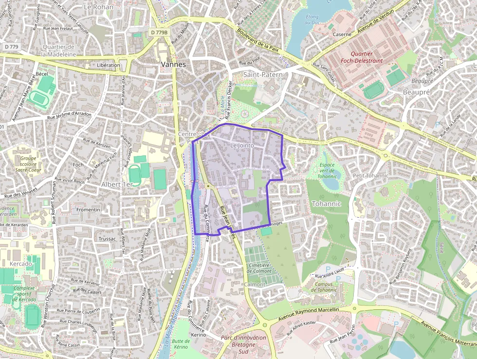 Appartement 89 m² 5 pièces à vendre à Vannes