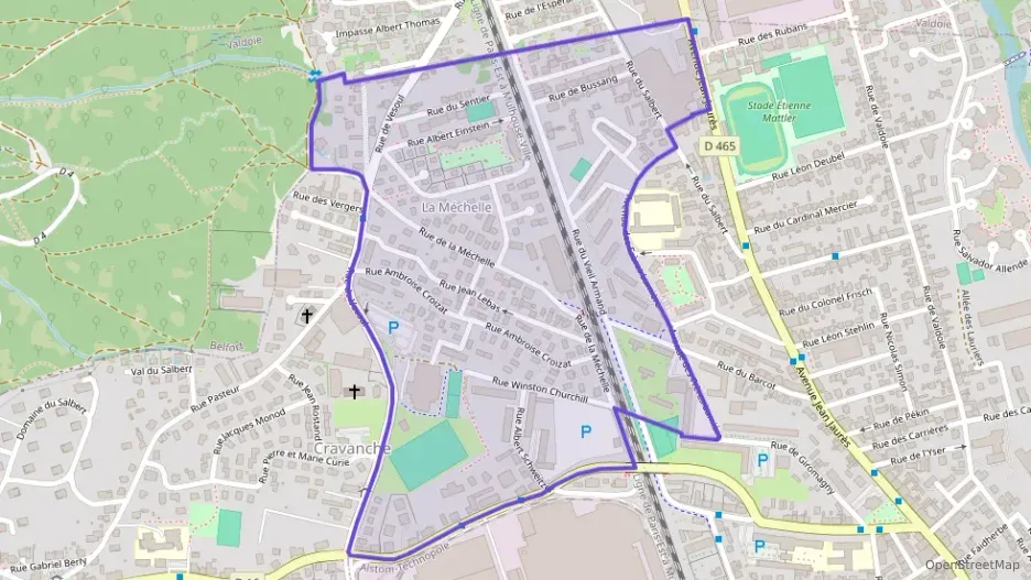 Appartement 79 m² quatre pièces à vendre à Belfort