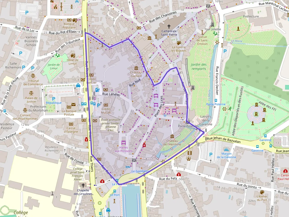 Appartement 51 m² deux pieces à vendre à Vannes