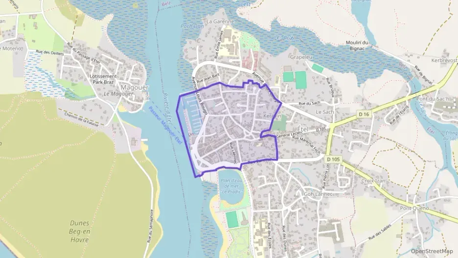 Appartement 48 m² deux pieces à vendre à Étel Appartement 48 m² deux pieces à vendre à Étel