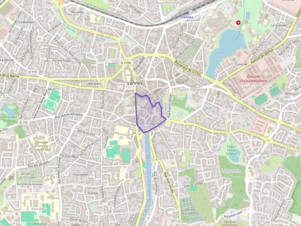 Appartement 74 m² deux pieces à vendre à Vannes