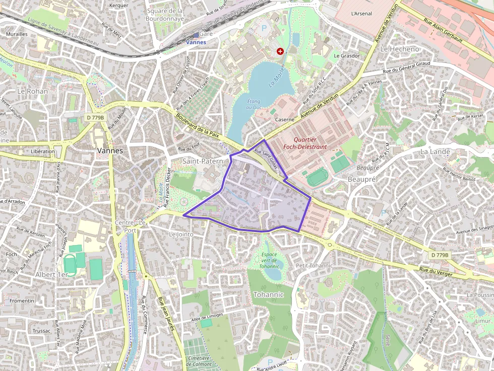 Appartement 59 m² trois pièces à vendre à Vannes