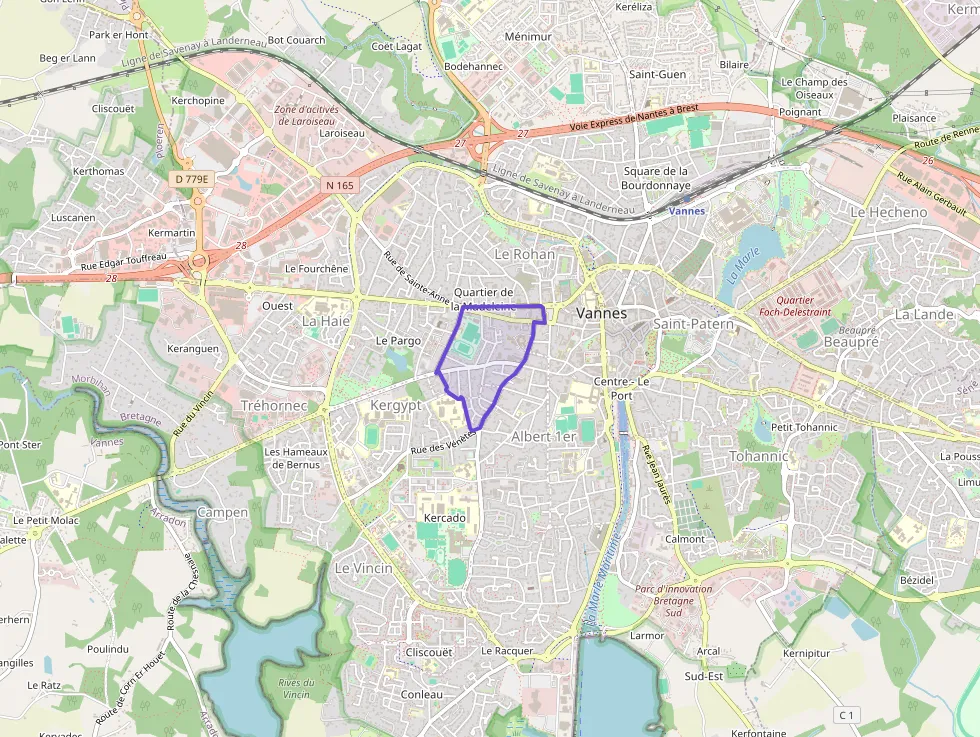 Appartement 36 m² une piece à vendre à Vannes