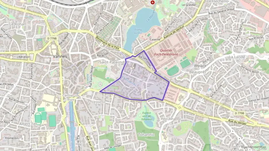 Appartement 82 m² quatre pièces à vendre à Vannes