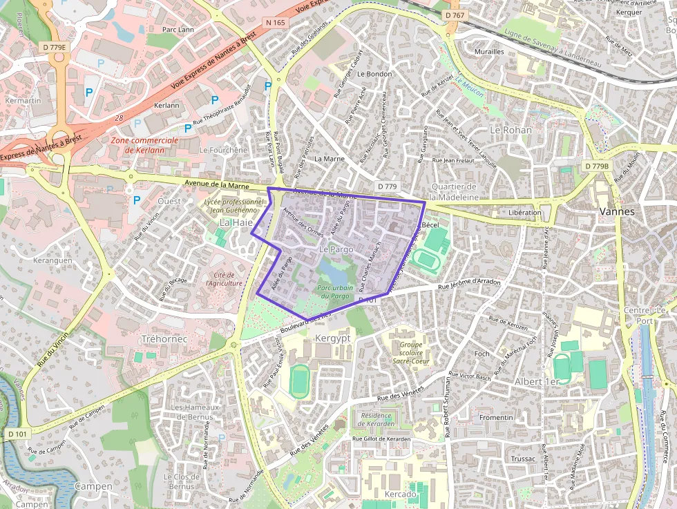 Appartement 23 m² une piece à vendre à Vannes