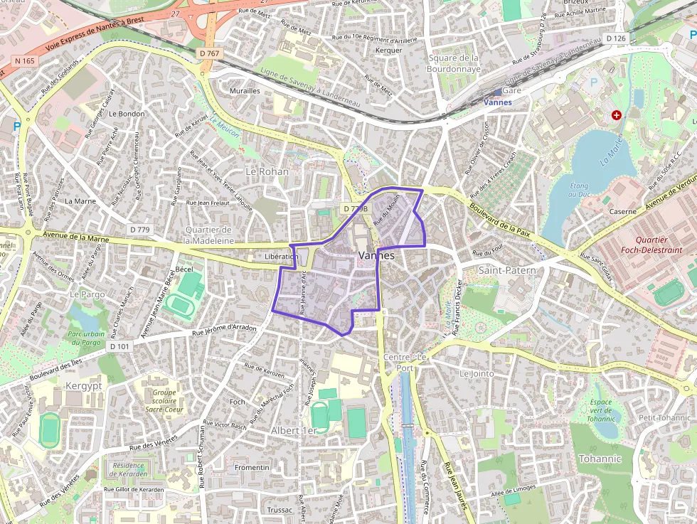 Appartement 37 m² trois pièces à vendre à Vannes