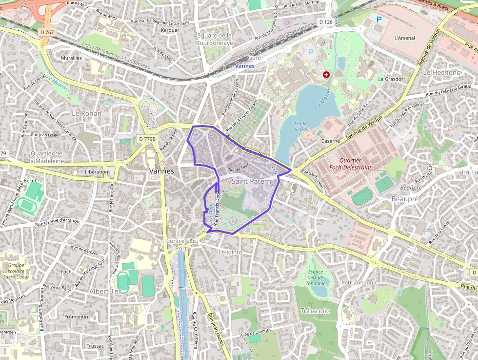 Appartement 55 m² trois pièces à vendre à Vannes