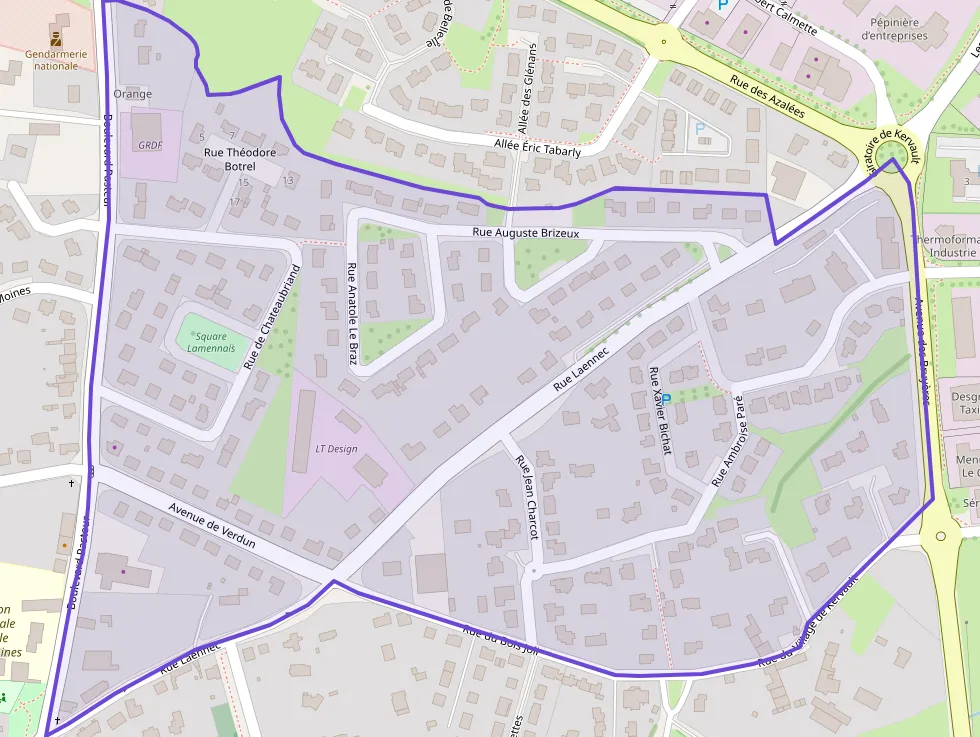 Appartement 49 m² trois pièces à vendre à Questembert