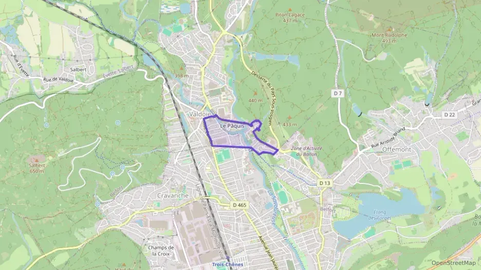 Appartement 47 m² deux pieces à vendre à Valdoie Appartement 47 m² deux pieces à vendre à Valdoie