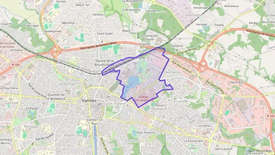 Appartement 50 m² deux pieces à vendre à Vannes Appartement 50 m² deux pieces à vendre à Vannes