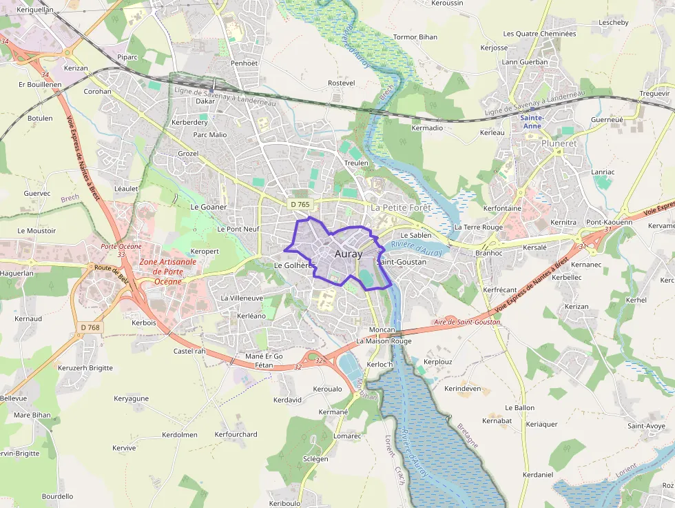 Appartement 90 m² trois pièces à vendre à Auray