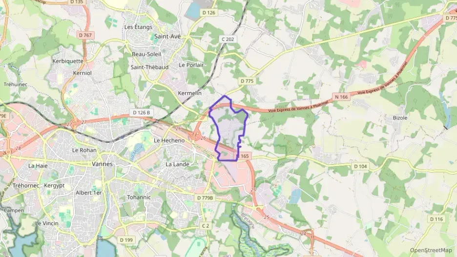 Appartement 56 m² trois pièces à vendre à Vannes Appartement 56 m² trois pièces à vendre à Vannes