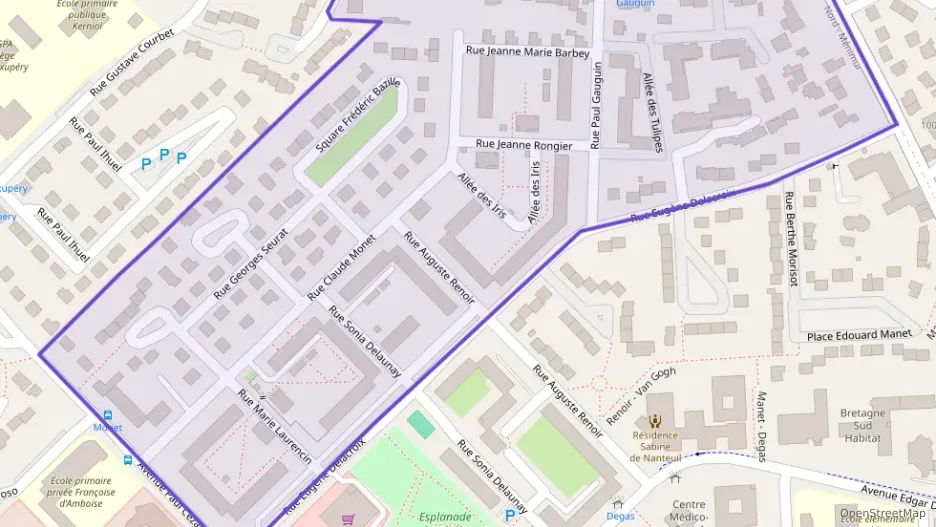 Appartement 71 m² trois pièces à vendre à Vannes