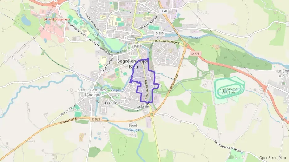 Appartement 100 m² quatre pièces à vendre à Segré-en-Anjou Bleu