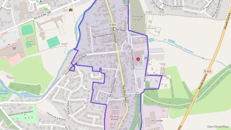 Appartement 60 m² trois pièces à vendre à Segré-en-Anjou Bleu