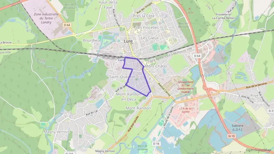 Appartement 55 m² trois pièces à vendre à Lure