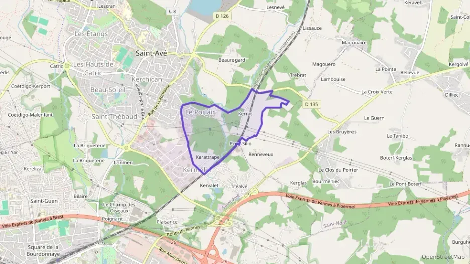 Appartement 48 m² deux pieces à vendre à Saint-Avé Appartement 48 m² deux pieces à vendre à Saint-Avé