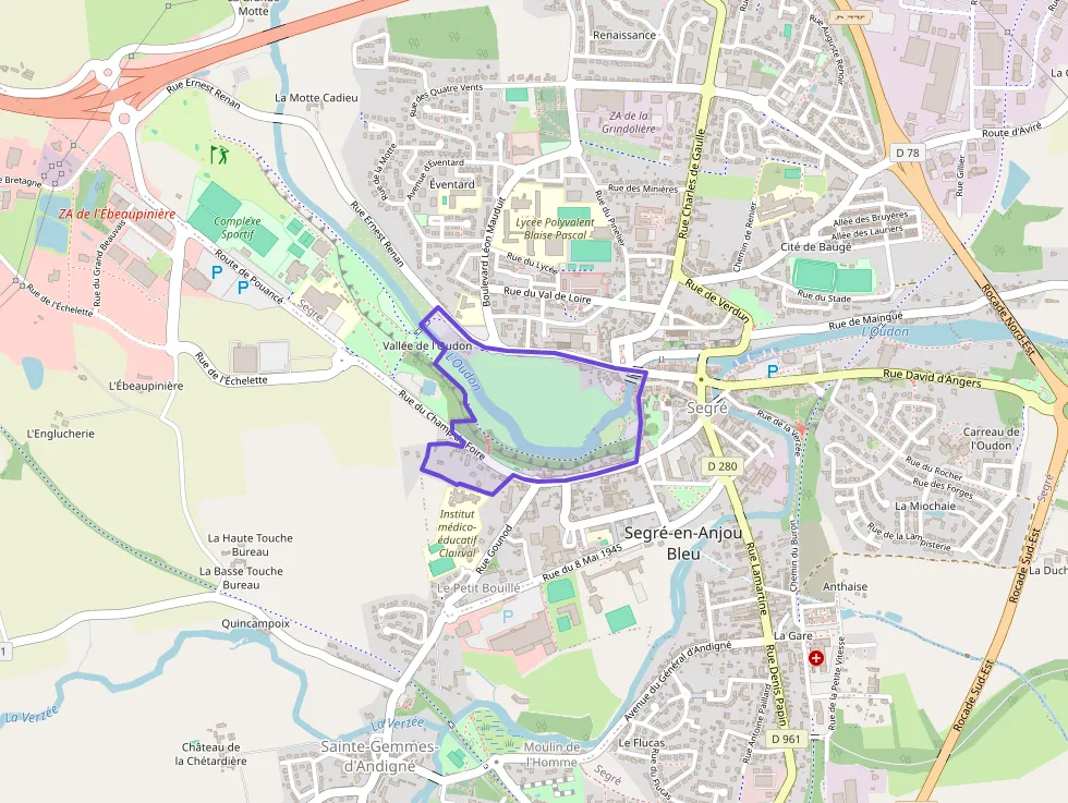 Appartement 60 m² trois pièces à vendre à Segré-en-Anjou Bleu