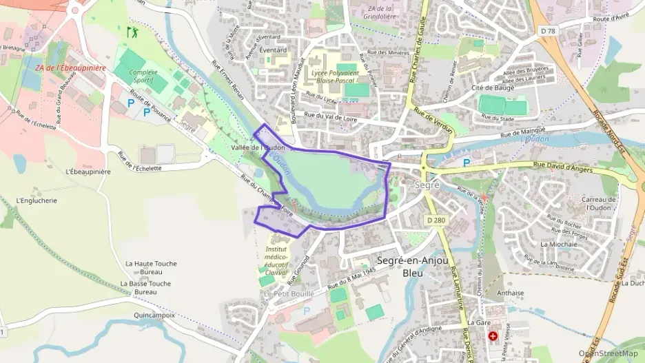 Appartement 60 m² trois pièces à vendre à Segré-en-Anjou Bleu