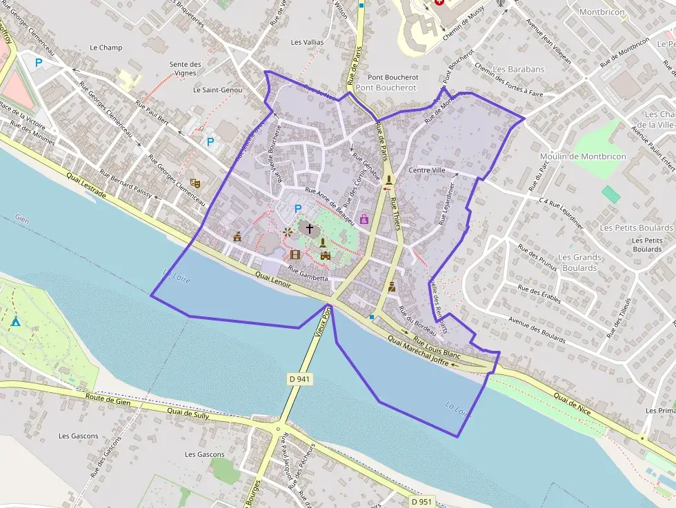 Appartement 65 m² trois pièces à vendre à Gien