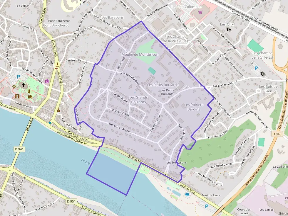 Appartement 88 m² quatre pièces à vendre à Gien