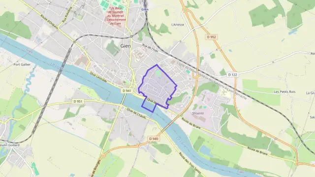 Appartement 88 m² quatre pièces à vendre à Gien