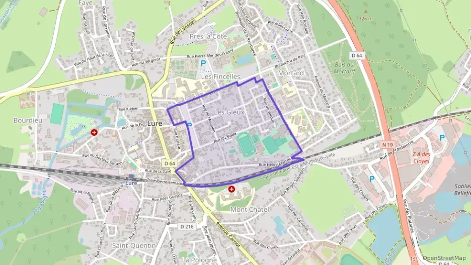 Appartement 58 m² trois pièces à vendre à Lure