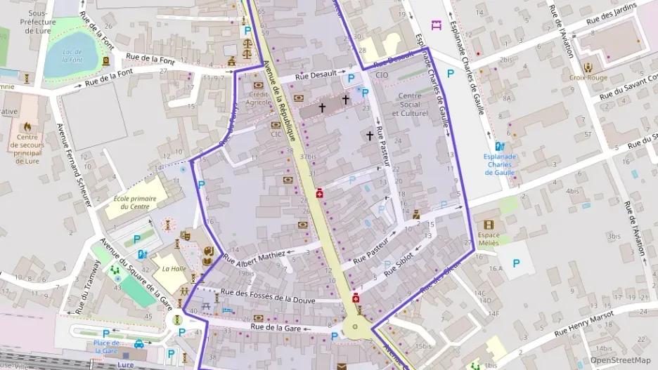 Appartement 60 m² quatre pièces à vendre à Lure